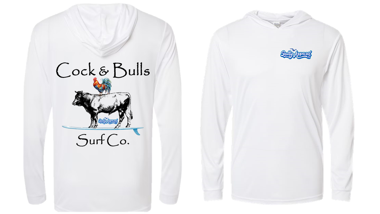 Cock and Bulls Surf Co UPF 50+ Performance Hoodie