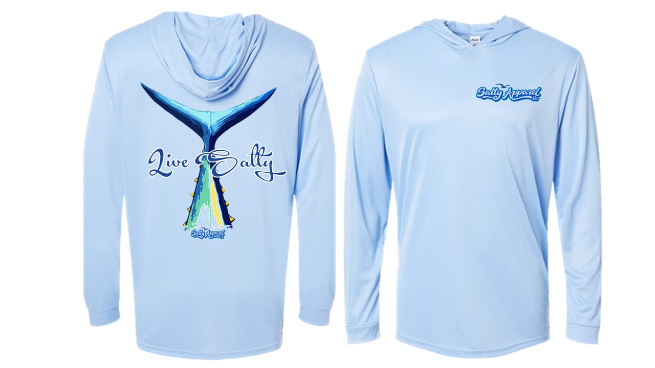 Live Salty Fin UPF 50+ Performance Hoodie