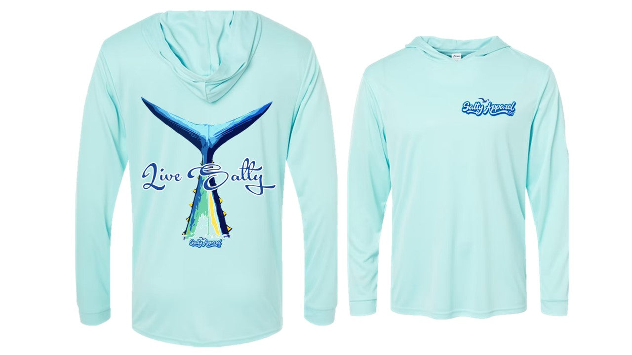 Live Salty Fin UPF 50+ Performance Hoodie
