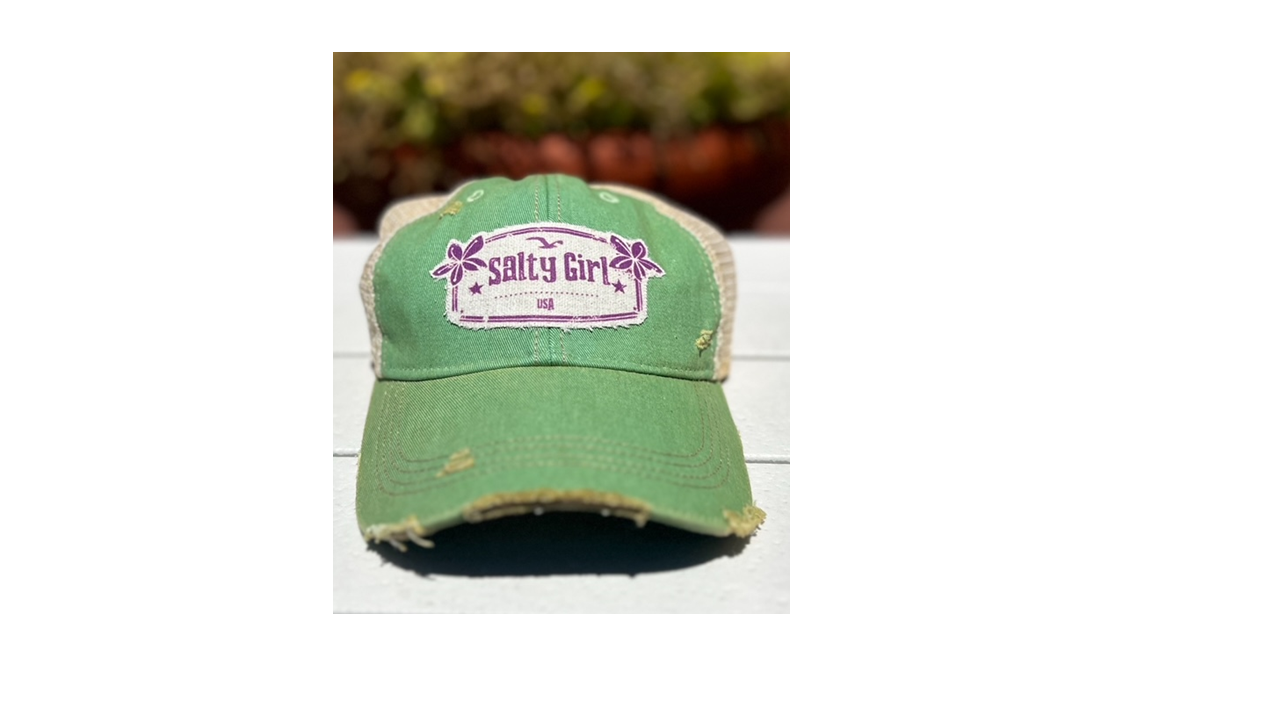 Salty Girl Baseball Hats