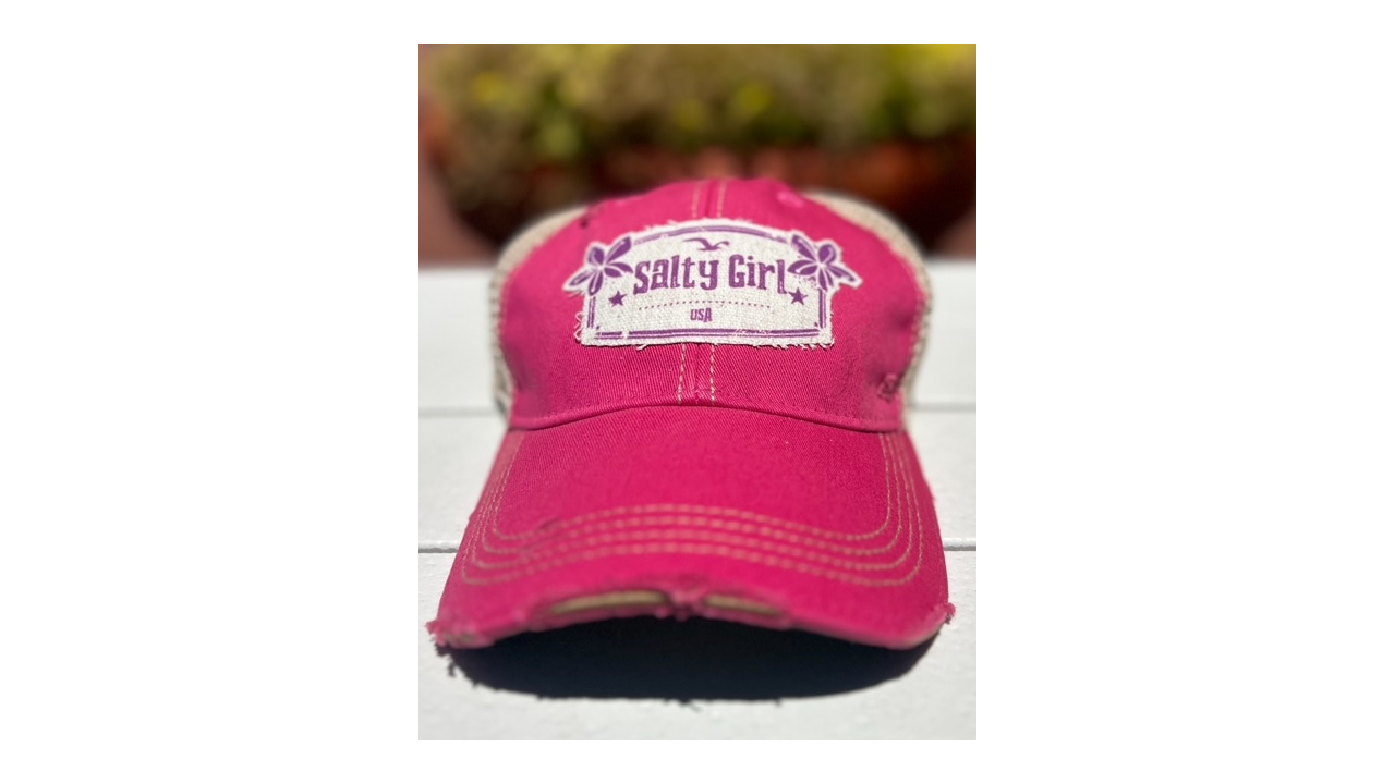 Salty Girl Baseball Hats