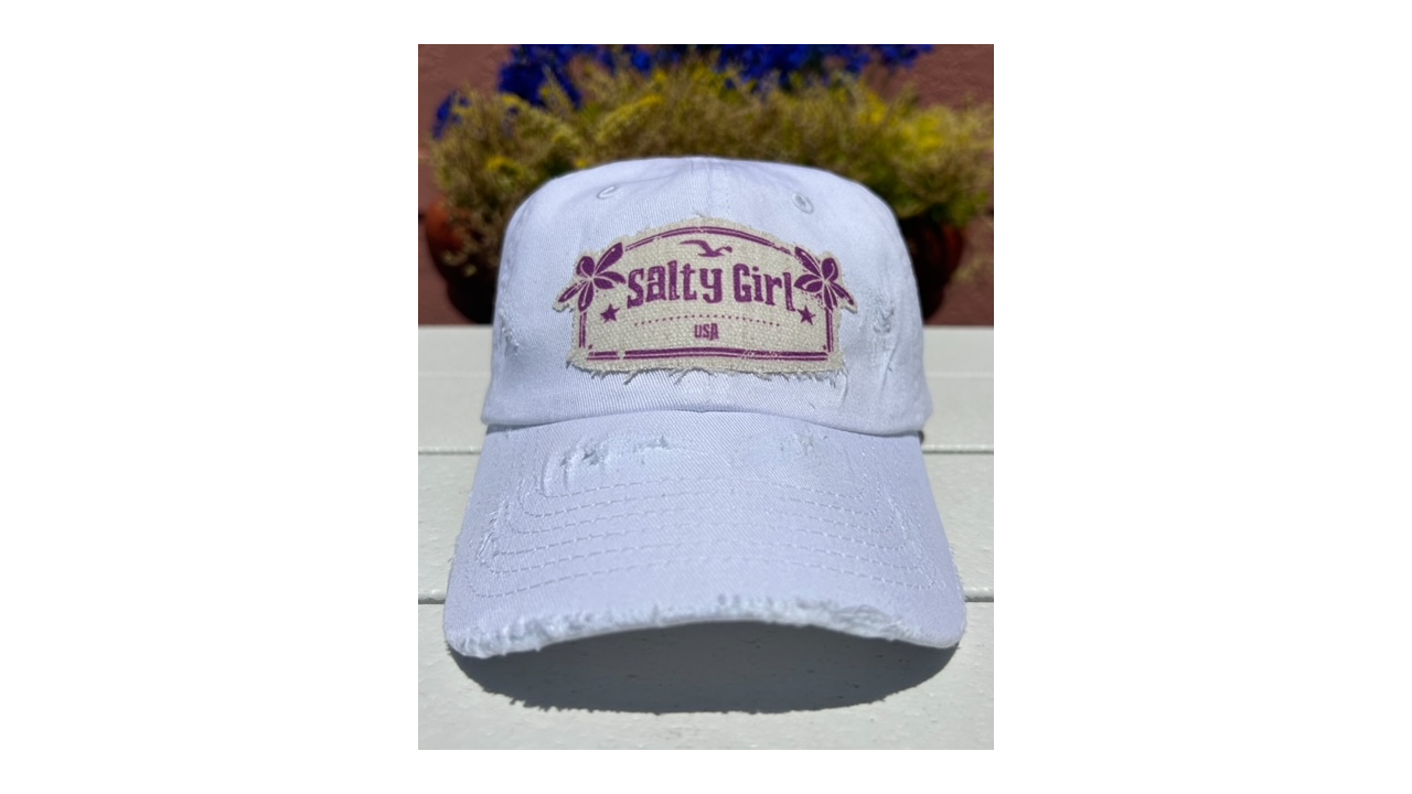 Salty Girl Baseball Hats