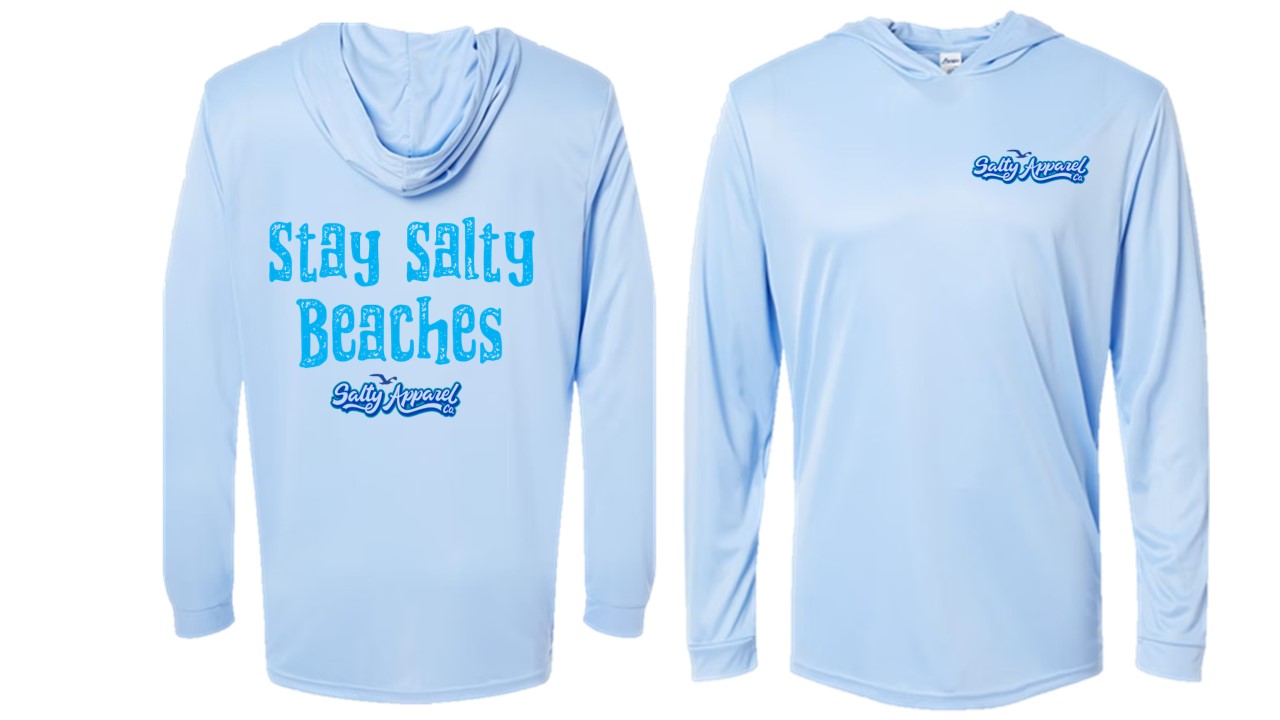 Stay Salty Beaches UPF 50+ Performance Hoodie