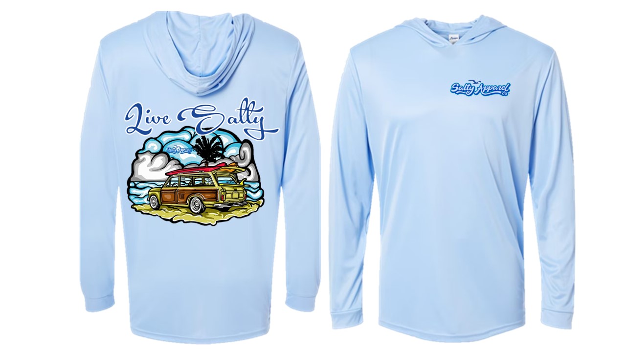 Beach Vibes UPF 50+ Performance Hoodie
