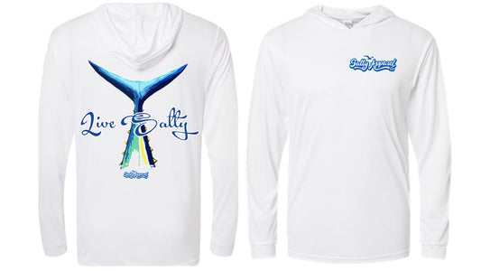 Live Salty Fin UPF 50+ Performance Hoodie