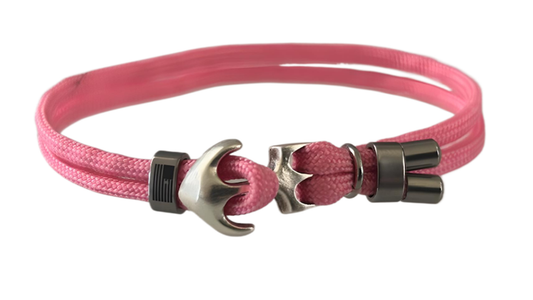 Pink Anchor Bracelet