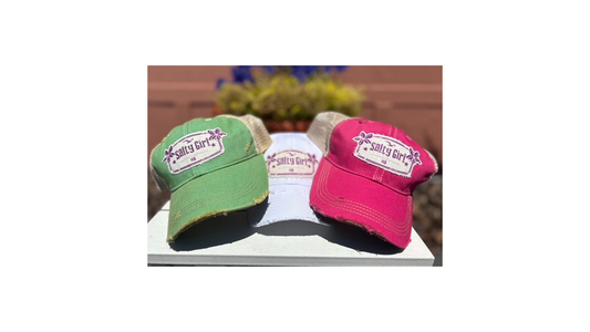 Salty Girl Baseball Hats