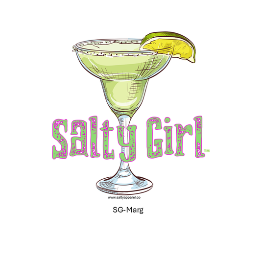 Salty Girl Margarita Sticker