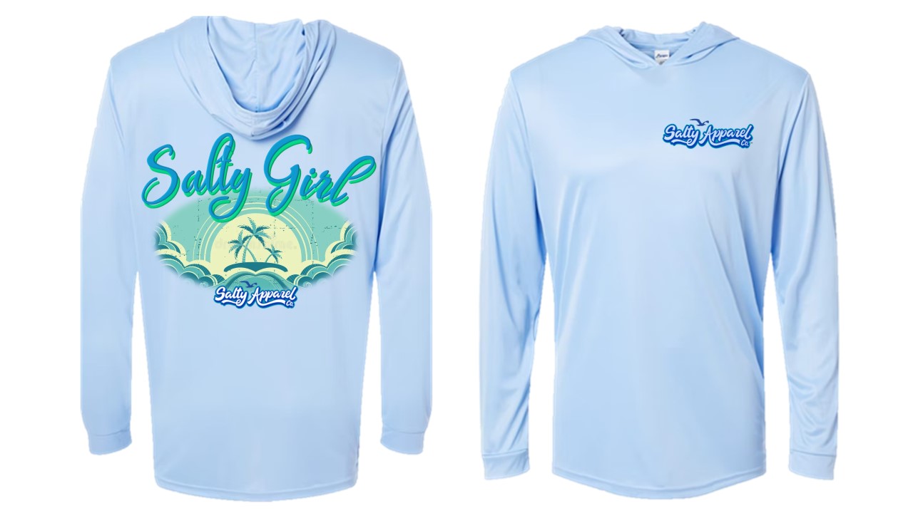 Salty Girl Chill UPF 50+ Performance Hoodie