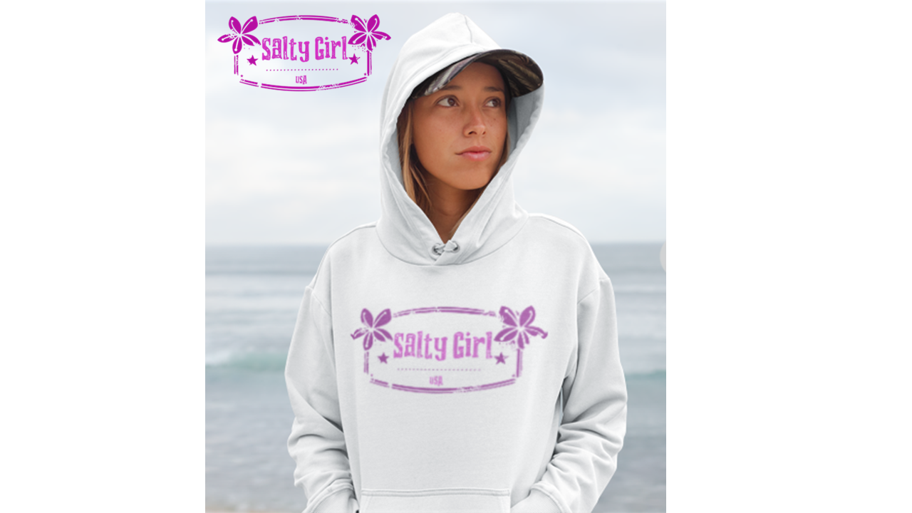 Salty Girl BOHO Beach Hoodie
