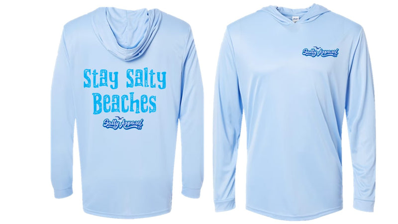 Stay Salty Beaches UPF 50+ Performance Hoodie