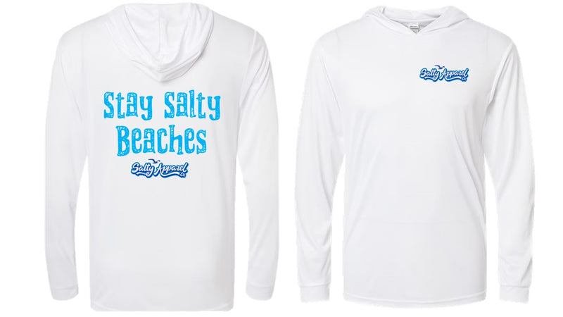 Stay Salty Beaches UPF 50+ Performance Hoodie