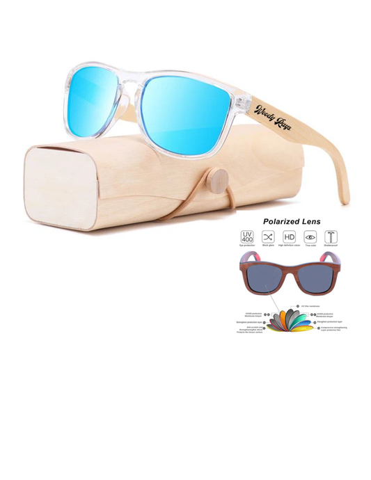 Woody Rays Blue Water